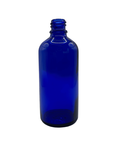 100ml Blue Glass Dropper Bottle