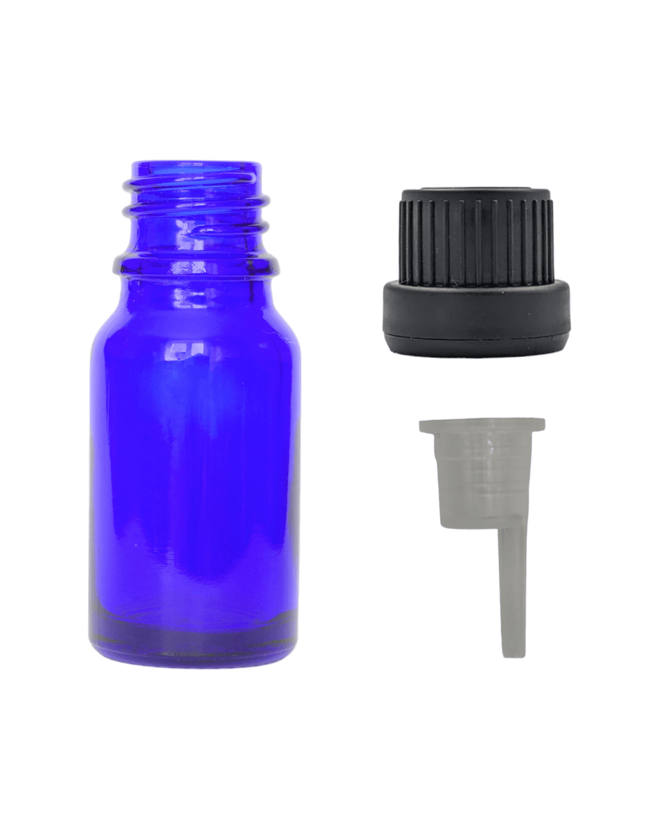 10ml Blue Glass Dropper Bottle & Dripper insert 0.6mm