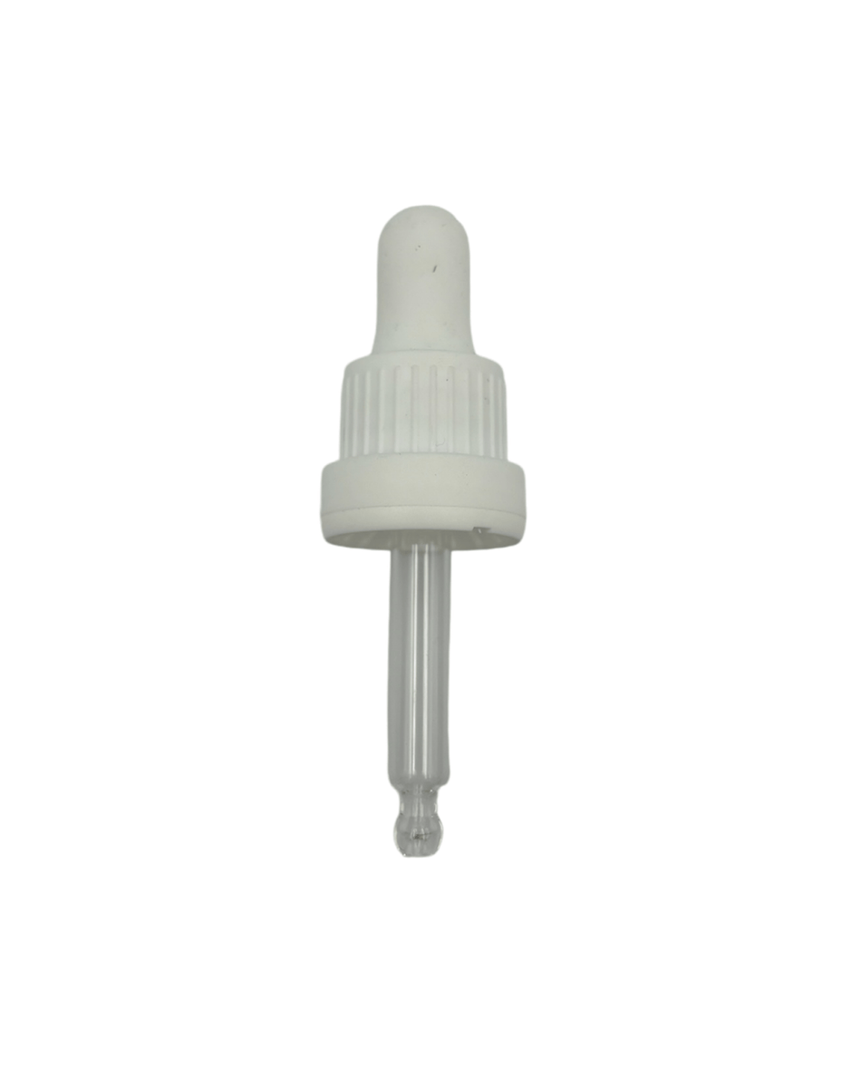 10ml White Tamper Evident Ball Ended Pipette