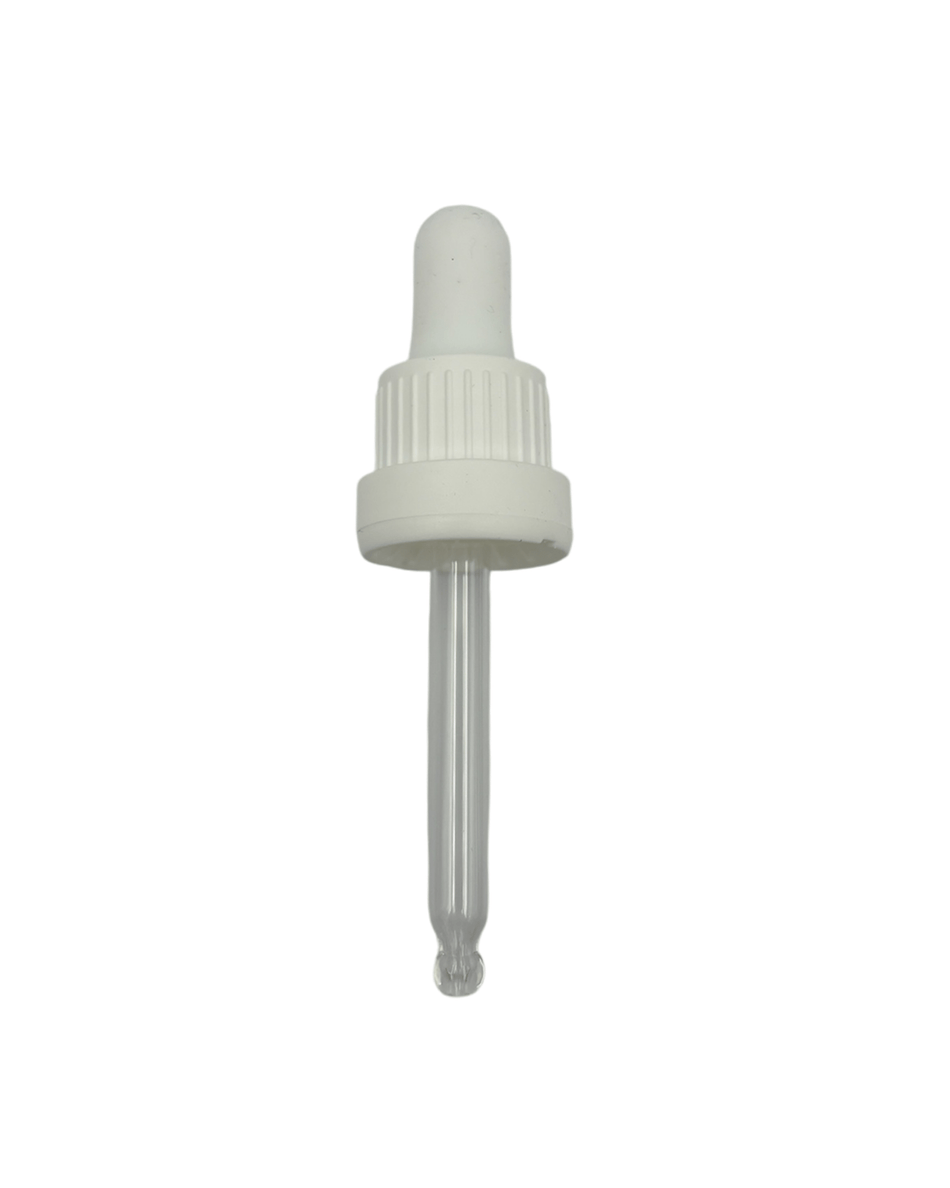 20ml White Tamper Evident Ball Ended Pipette