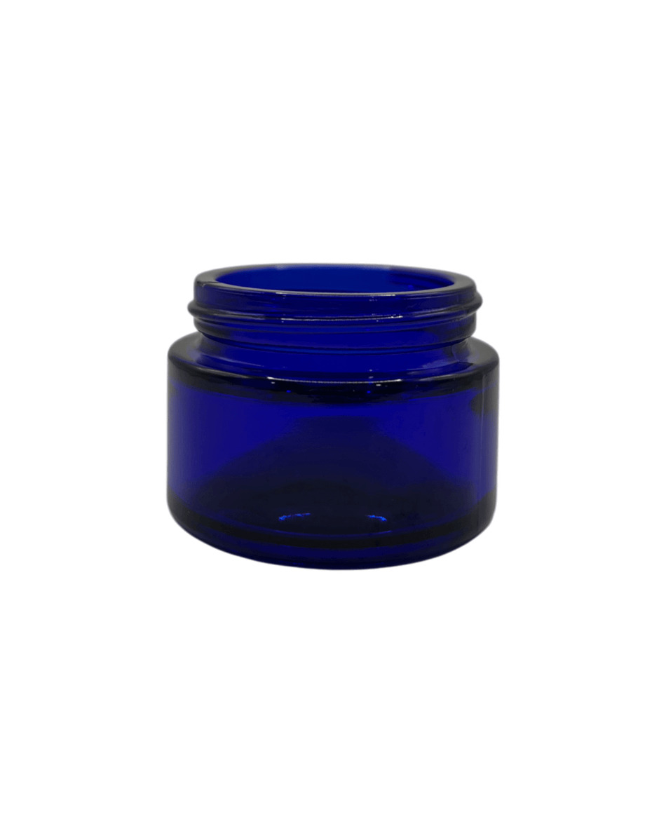 30ml Blue Glass Jar