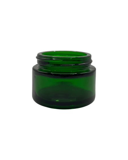 30ml Green Glass Jar