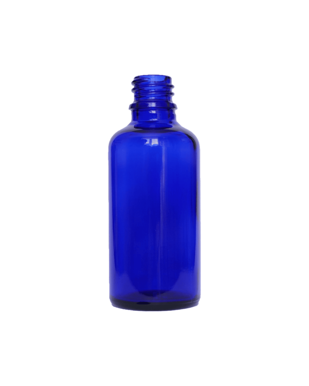 50ml Blue Glass Dropper Bottle