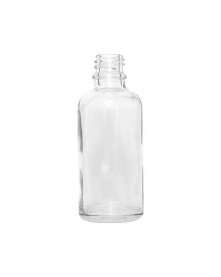 50ml Clear Glass Dropper Bottle