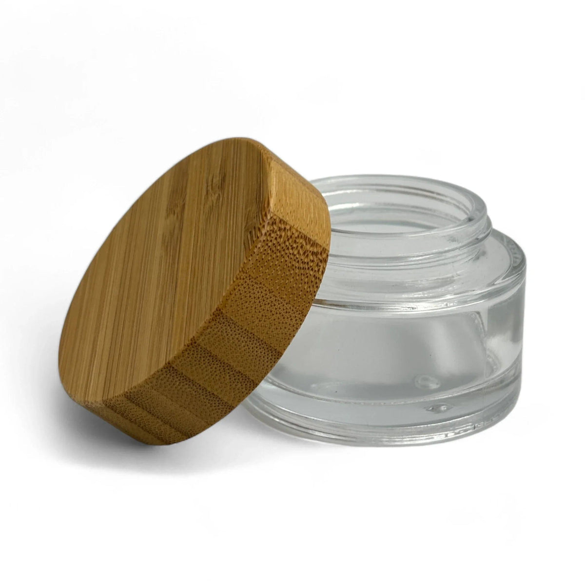 50ml Glass Jar with Bamboo Lid