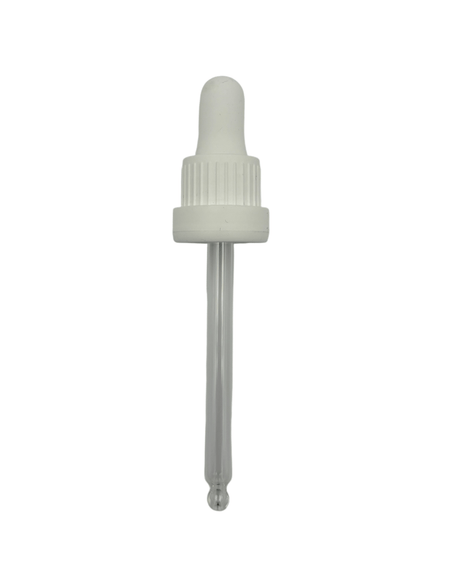 50ml White Tamper Evident Ball Ended Pipette