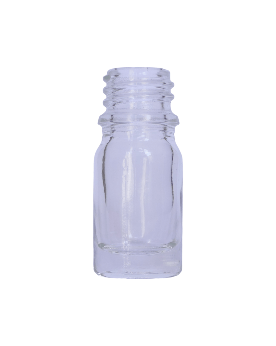 5ml Clear Glass Dropper Bottle