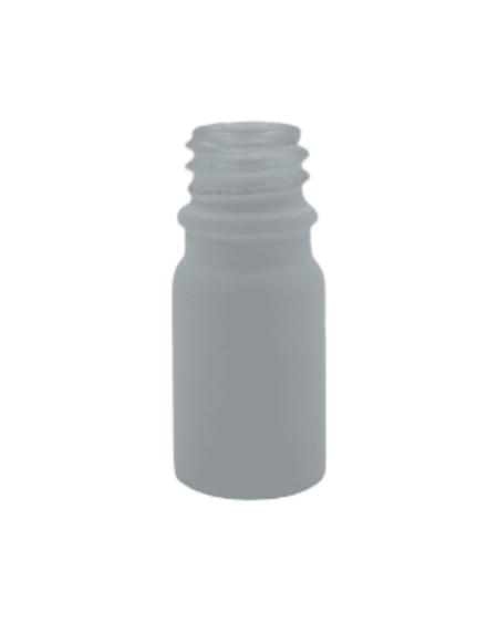 5ml Matte White Glass Dropper Bottle