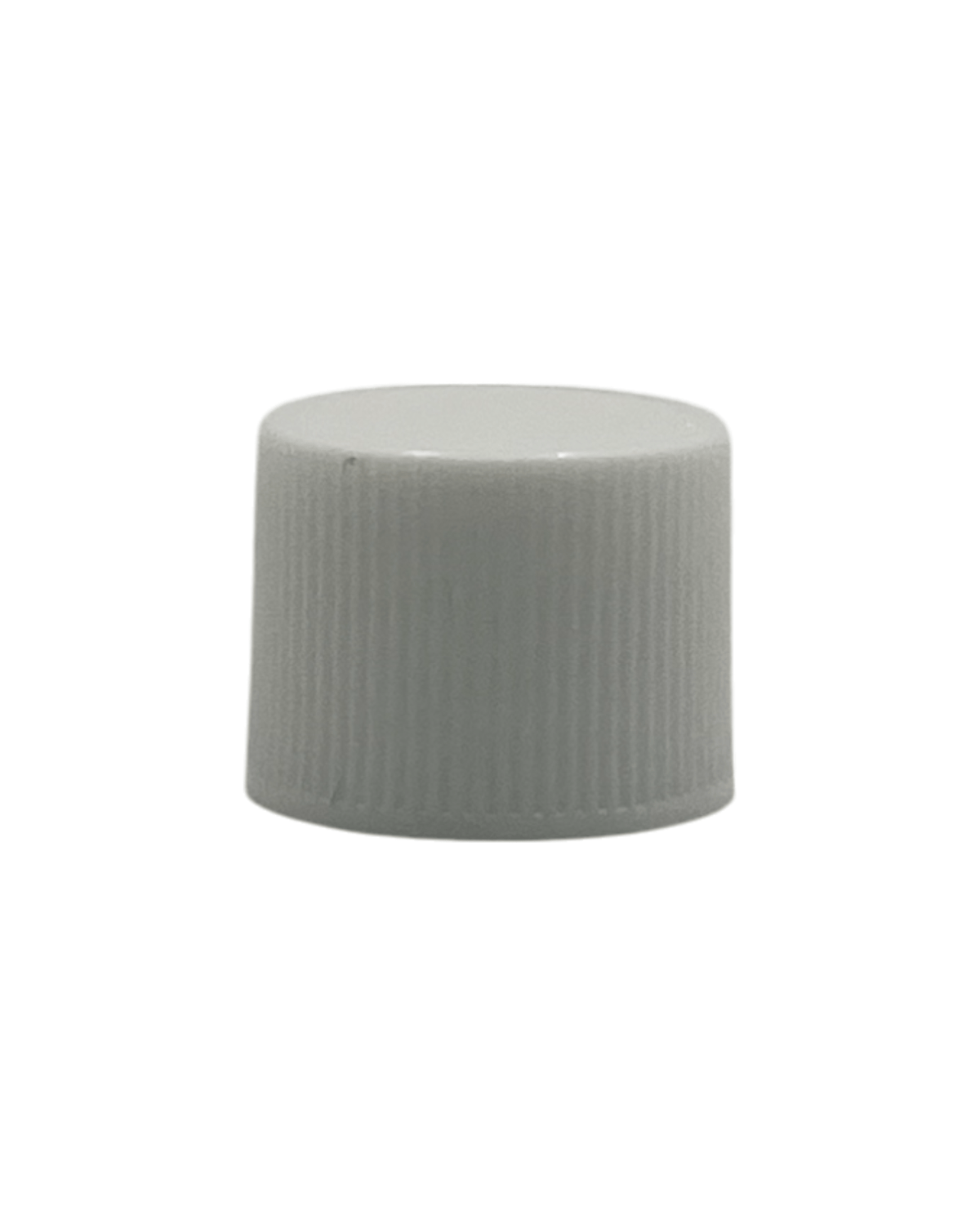 White Ribbed Cap for PET